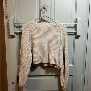 Cozy Grey Knit Sweater
